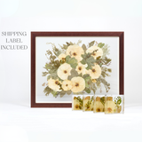 Keepsake + Ship | Pressed Bouquet Preservation Bundle