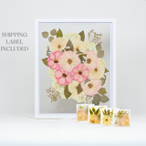 Keepsake + Ship | Pressed Bouquet Preservation Bundle