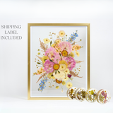 Keepsake + Ship | Pressed Bouquet Preservation Bundle