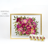 Keepsake + Ship | Pressed Bouquet Preservation Bundle