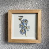 Birth Flower Frame | 10x10 | 6x6