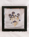 10x10 September birth flower frame - Aster