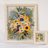 A 16x20 frame with a 6x6, mini frame makes up the Classic Bundle.