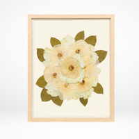 16x20 Flower Burst | Bouquet Preservation Frame