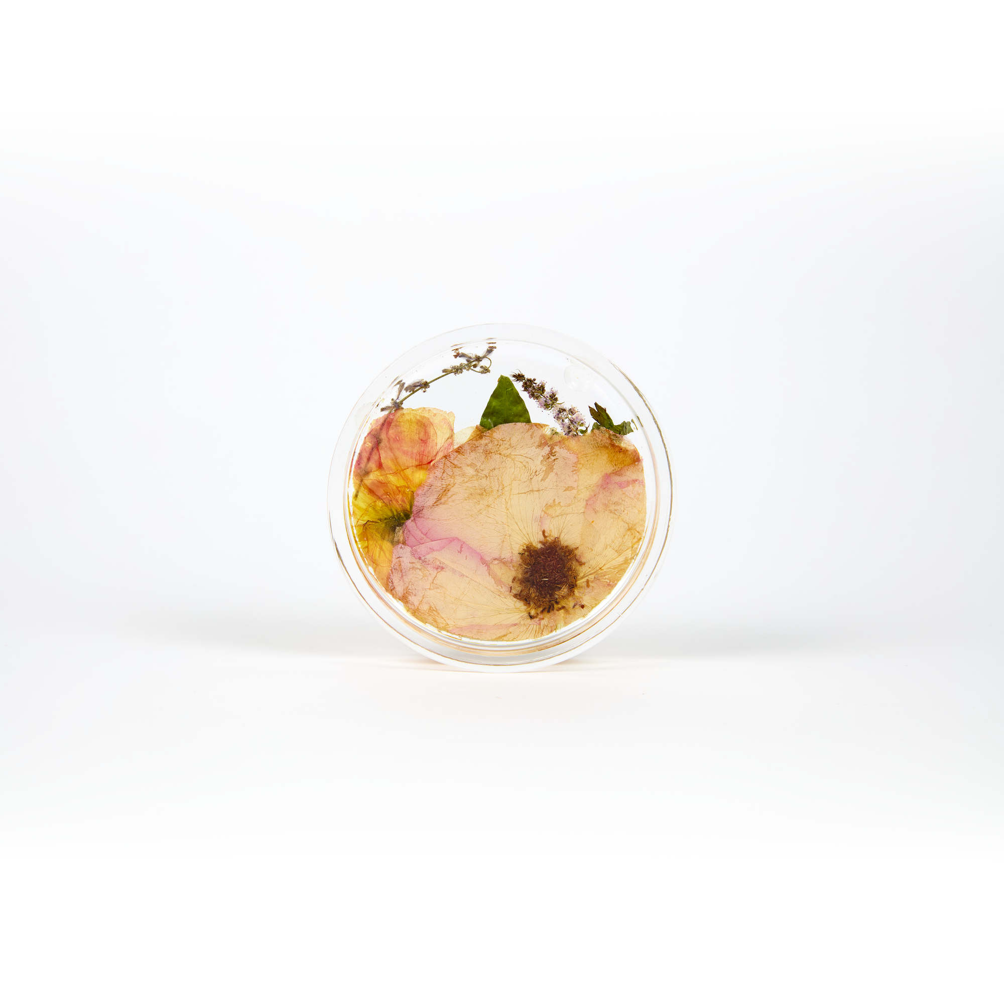 Pressed Flower Ring Dish