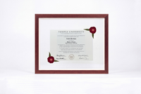 Pressed Flower Diploma Frame | 16x20 Graduation Keepsake