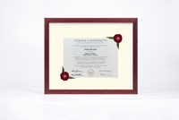Pressed Flower Diploma Frame | 16x20 Graduation Keepsake