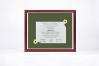 Pressed Flower Diploma Frame | 16x20 Graduation Keepsake
