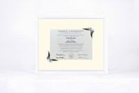 Pressed Flower Diploma Frame | 16x20 Graduation Keepsake