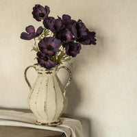 Deep Plum Purple Poppy | Set of 3