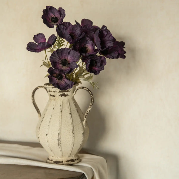 Deep Plum Purple Poppy | Set of 3
