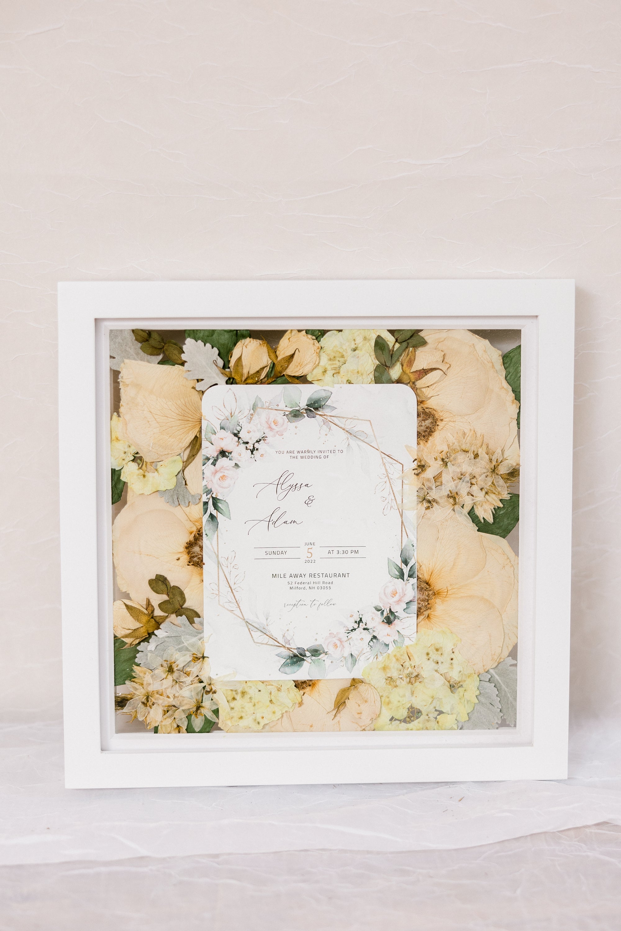 Invitation Addition | Small or Mini Frame Addition