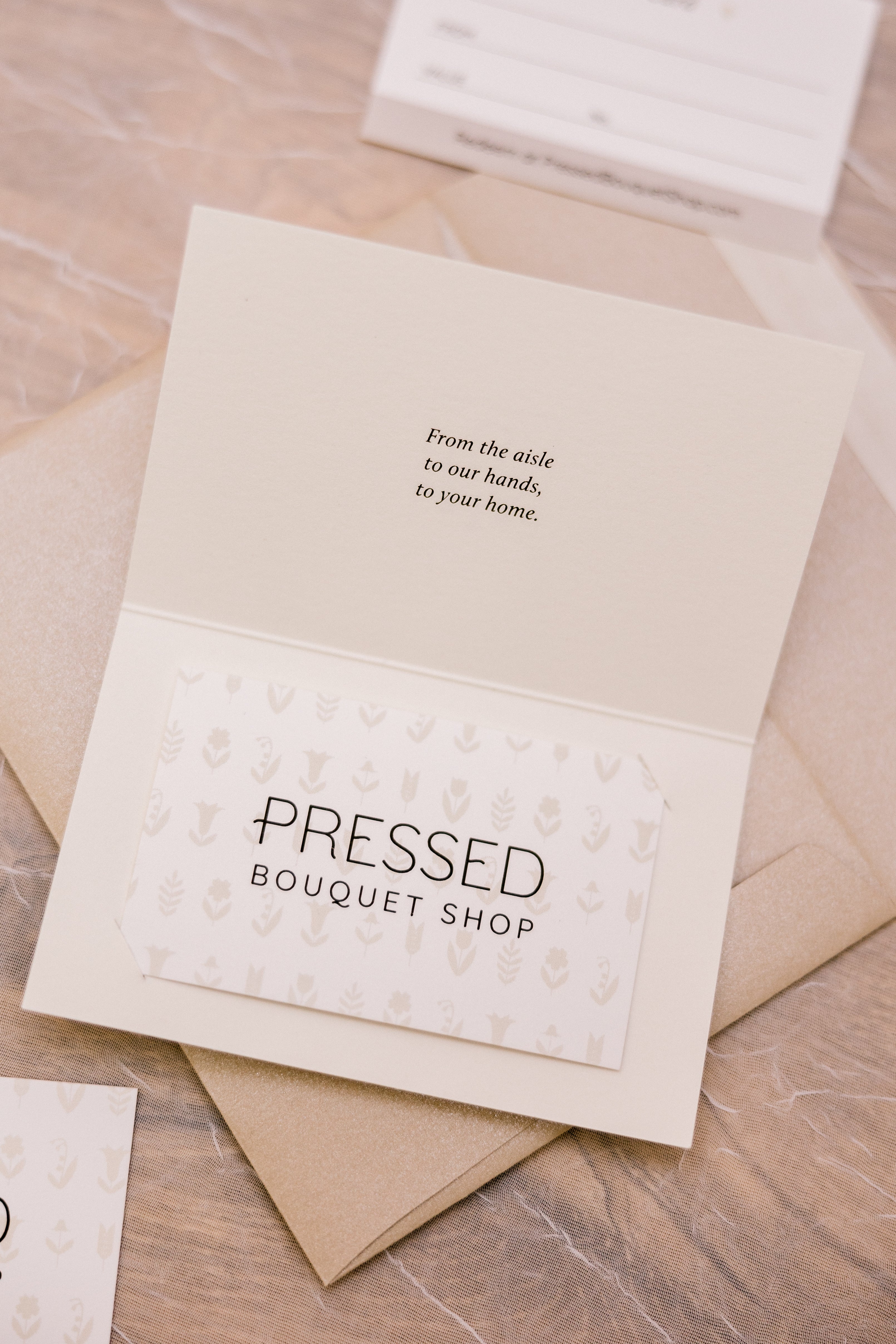 Gift Cards for Wedding Floral Preservation