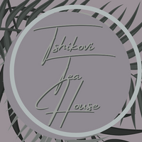 Tshikovi Tea House logo in black and white